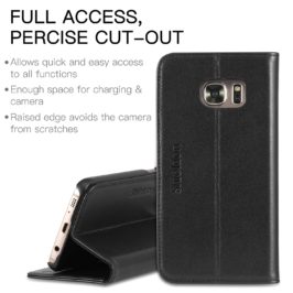 SAMSUNG Galaxy S7 Case, SAMSUNG S7 Case - Black