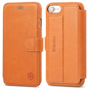 SHIELDON Leather Case for iPhone 7